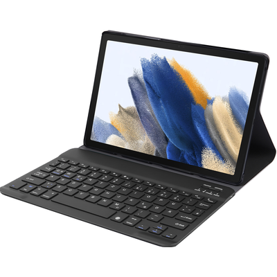 Cazy Hoes met Toetsenbord QWERTZ - geschikt voor Samsung Galaxy Tab A8 - Zwart
