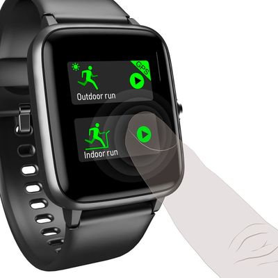 Hama Fit Watch 5910 Smartwatch met GPS - Zwart/Grijs