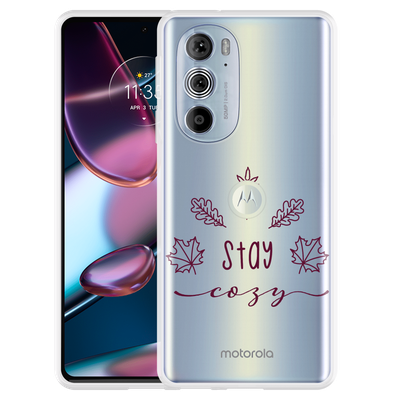 Cazy Hoesje geschikt voor Motorola Edge 30 Pro - Stay Cozy