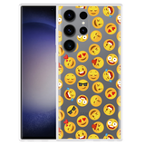 Hoesje geschikt voor Samsung Galaxy S23 Ultra Emoji