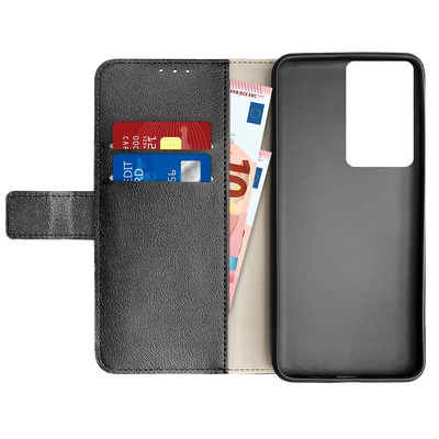 Cazy Wallet Classic Hoesje geschikt voor Oppo A79 - Zwart