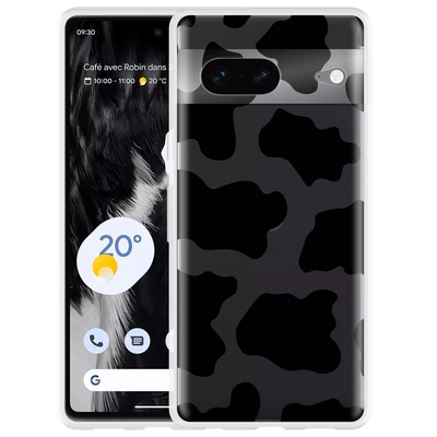 Cazy Hoesje geschikt voor Google Pixel 7 - Koeienvlekken