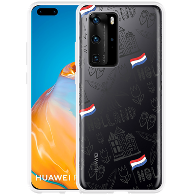Cazy Hoesje geschikt voor Huawei P40 Pro - Holland