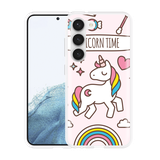 Hoesje geschikt voor Samsung Galaxy S23 Unicorn Time