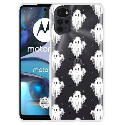 Cazy Hoesje geschikt voor Motorola Moto G22 - Spookjes