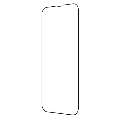 Cazy Full Cover Glass Screen Protector geschikt voor iPhone 14 - Zwart