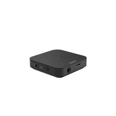 Hama BT-Senrex Bluetooth Audio Zender/Ontvanger - 2-in-1 Adapter - Zwart