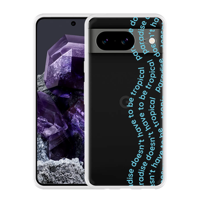 Cazy Hoesje geschikt voor Google Pixel 8 Tropical Paradise