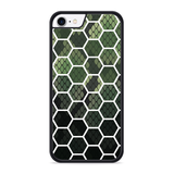 Hardcase hoesje geschikt voor iPhone 8 - Snakeskin Honeycomb