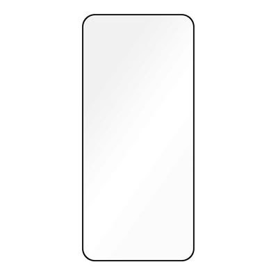 Cazy Full Cover Glass Screen Protector geschikt voor Samsung Galaxy S23 FE - Zwart