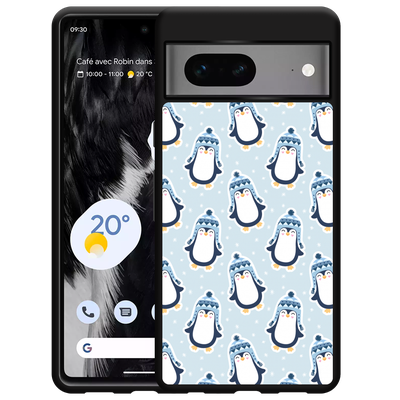 Cazy Hardcase hoesje geschikt voor Google Pixel 7 - Pinguins
