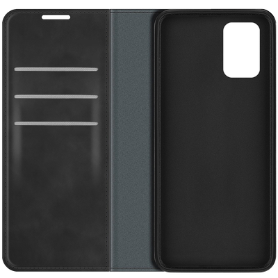 Cazy Wallet Magnetic Hoesje geschikt voor Motorola Moto E22/E22i - Zwart