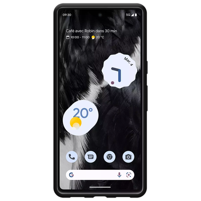 Cazy Soft TPU Hoesje geschikt voor Google Pixel 7 - Zwart