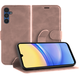 Premium Wallet Hoesje geschikt voor Samsung Galaxy A15 / A15 5G - Roze