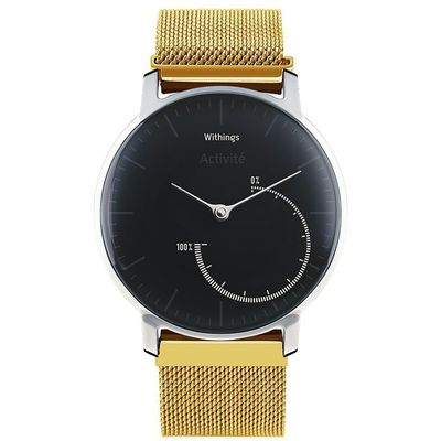 Cazy Milanees armband voor Withings Activite Steel - Gold