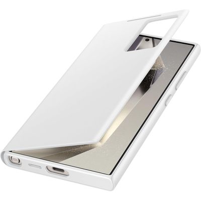 Samsung Galaxy S24 Ultra Hoesje - Originele Samsung Smart View Wallet Case - Wit