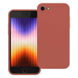 Soft Color TPU Hoesje geschikt voor iPhone 7/8/SE 2020/2022 - Rood