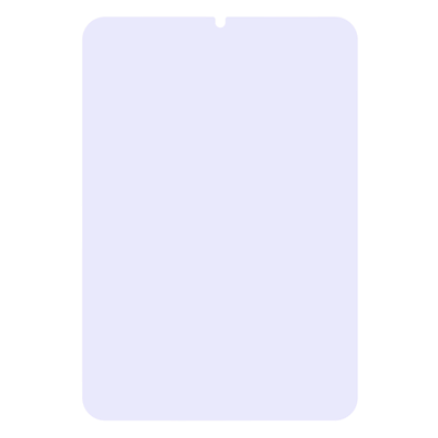 Cazy Tempered Glass Screen Protector geschikt voor iPad Mini 2022 (6th Gen) - Blue Filter
