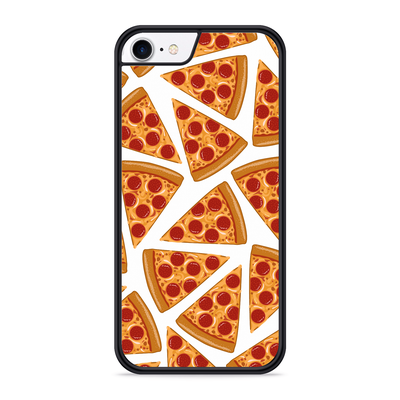 Cazy Hardcase hoesje geschikt voor iPhone 8 - Pizza Party