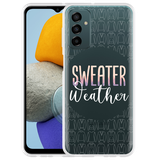 Hoesje geschikt voor Samsung Galaxy M23 - Sweater Weather