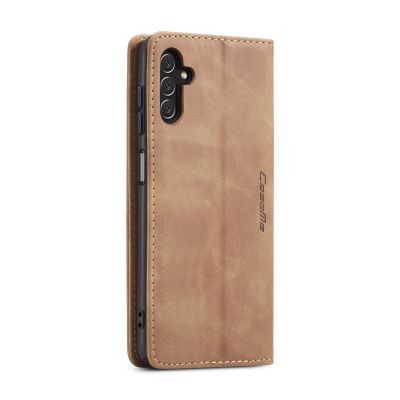 CASEME Samsung Galaxy A14 4G/5G Retro Wallet Case - Brown