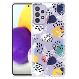 Hoesje geschikt voor Samsung Galaxy A73 - Abstract Flowers