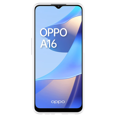 Cazy Soft TPU Hoesje geschikt voor Oppo A16/A16s - Transparant