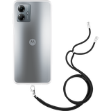 TPU Hoesje met Koord geschikt voor Motorola Moto G14 - Transparant
