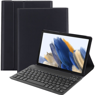 Cazy Hoes met Toetsenbord AZERTY - geschikt voor Samsung Galaxy Tab A8 - Zwart