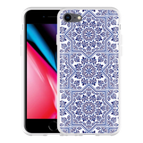 Hoesje geschikt voor iPhone 8 - Delfts Blauw II