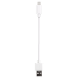 USB-A naar Lightning Kabel - MFI gecertificeerd - 20cm - Wit