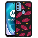 Hoesje Zwart geschikt voor Motorola Moto G71 - Paraplu's