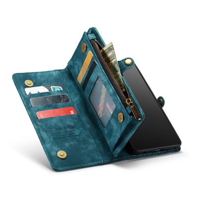 Caseme Case Samsung Galaxy A52/A52s - Multifunctional Wallet - Blue