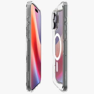 Spigen Hoesje geschikt voor iPhone 16 Pro - Ultra Hybrid MagFit - Transparant