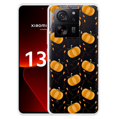 Cazy Hoesje geschikt voor Xiaomi 13T/13T Pro Pumpkins