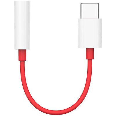 OnePlus USB-C naar 3.5mm Adapter - Rood
