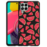 Hoesje Zwart geschikt voor Samsung Galaxy M53 - Watermeloen