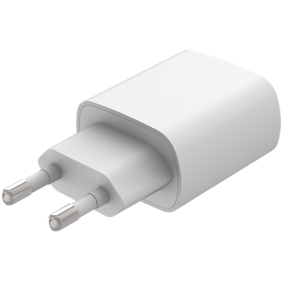 Just in Case Essential USB-C PD Charger (20W) - White (bulk packed)
