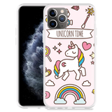 Hoesje geschikt voor iPhone 11 Pro - Unicorn Time