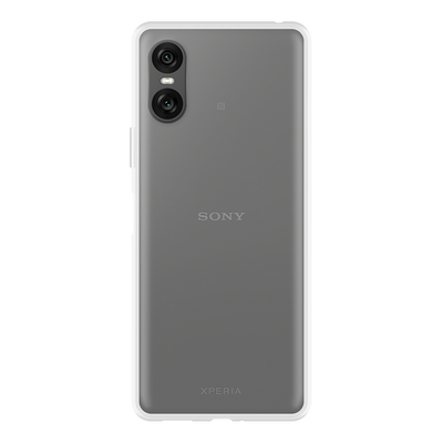 Cazy TPU Hoesje met Koord geschikt voor Sony Xperia 10 VI - Transparant