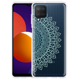 Hoesje geschikt voor Samsung Galaxy M12 - Turqoise Mandala