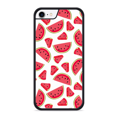 Cazy Hardcase hoesje geschikt voor iPhone 8 - Watermeloen