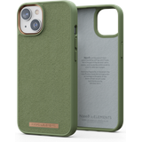 Njord Collections Comfort+ Hoesje geschikt voor iPhone 14 - Gerecycled Materiaal - 2M valbesecherming - Olive
