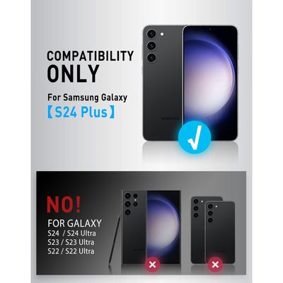 Samsung Galaxy S24+ hoesje - Supcase Armoxbox Case - Zwart