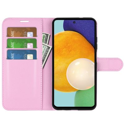Cazy Portemonnee Wallet Hoesje geschikt voor Samsung Galaxy A13 4G - Roze