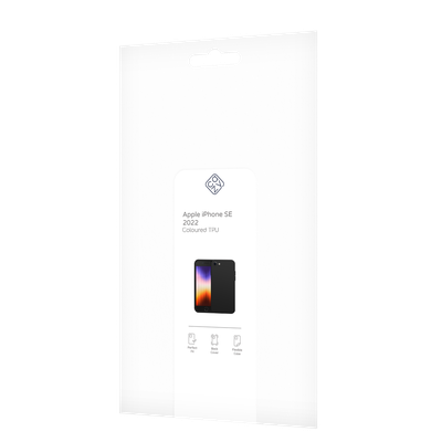 Cazy Soft Color TPU Hoesje geschikt voor iPhone 7/8/SE 2020/2022 - Zwart