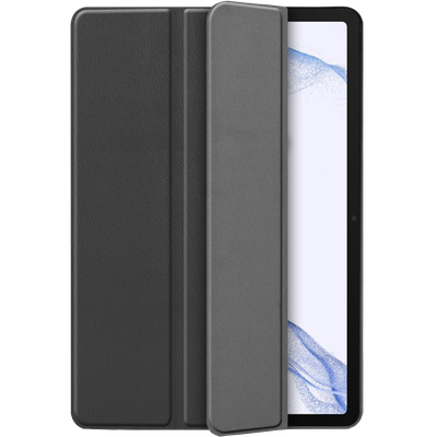 Cazy TriFold Hoes met Penhouder geschikt voor Samsung Galaxy Tab S8 - Zwart