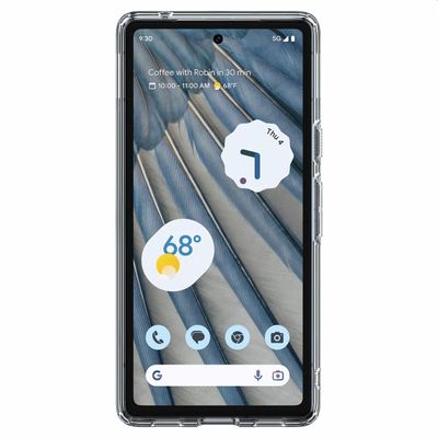 Google Pixel 7a Hoesje - Spigen Ultra Hybrid Case - Transparant