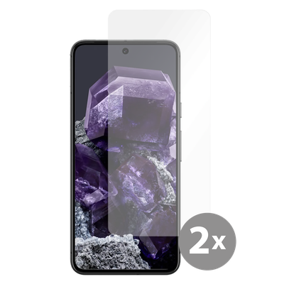 Cazy Screenprotector geschikt voor Google Pixel 8 - 2 stuks Screenprotector van Gehard Glas