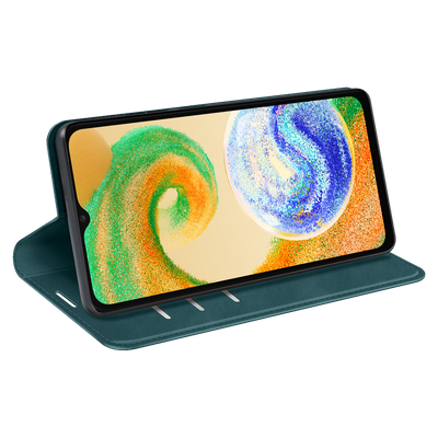 Cazy Wallet Magnetic Hoesje geschikt voor Samsung Galaxy A04s - Groen